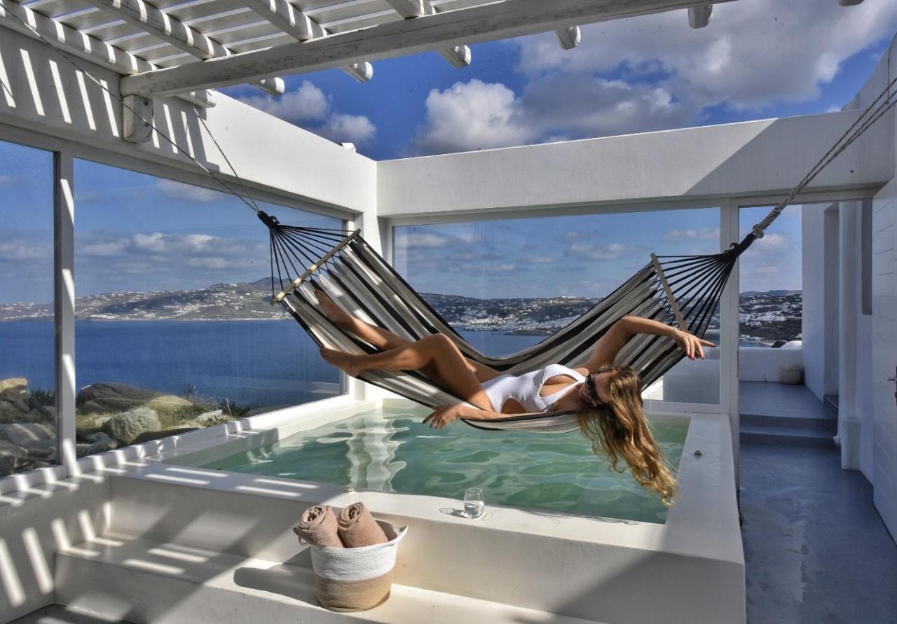 Mykonos Point Luxury Villas Mykonos Town Ngoại thất bức ảnh