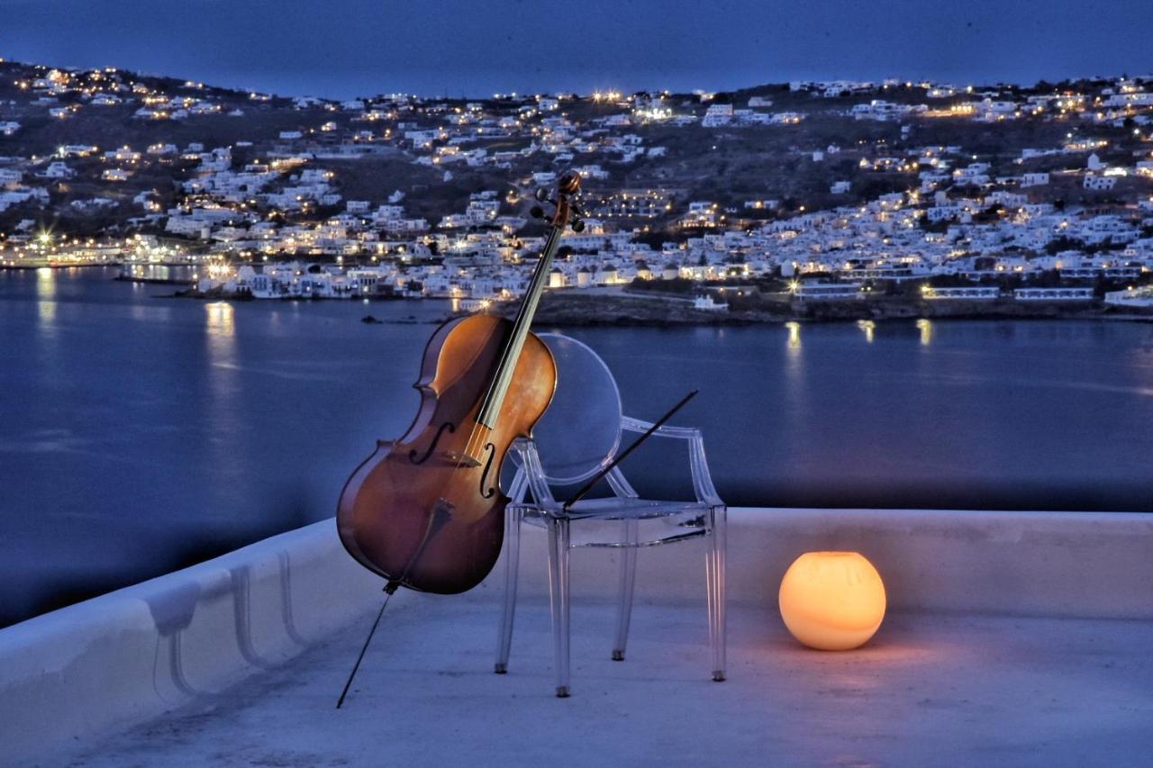 Mykonos Point Luxury Villas Mykonos Town Ngoại thất bức ảnh