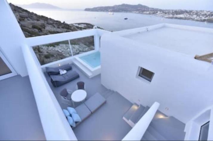 Mykonos Point Luxury Villas Mykonos Town Ngoại thất bức ảnh