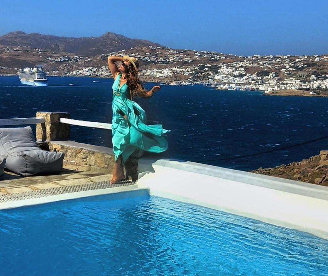 Mykonos Point Luxury Villas Mykonos Town Ngoại thất bức ảnh